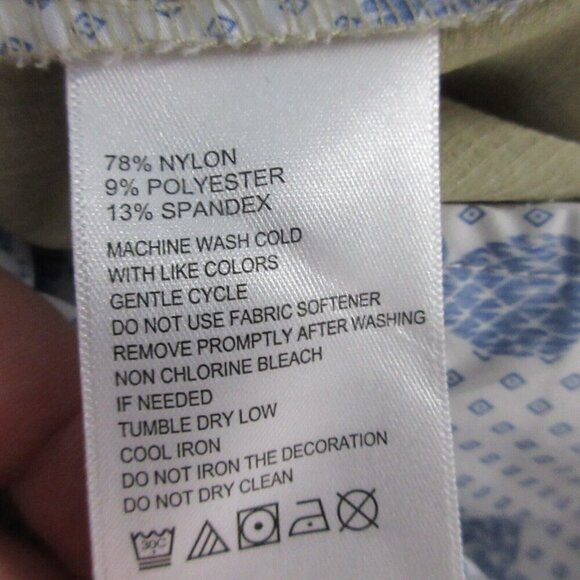 Tommy Bahama Chip Shot Shorts 10" Men's Golf Chino Performance 38 Khaki Tan 308 - Picture 4 of 10